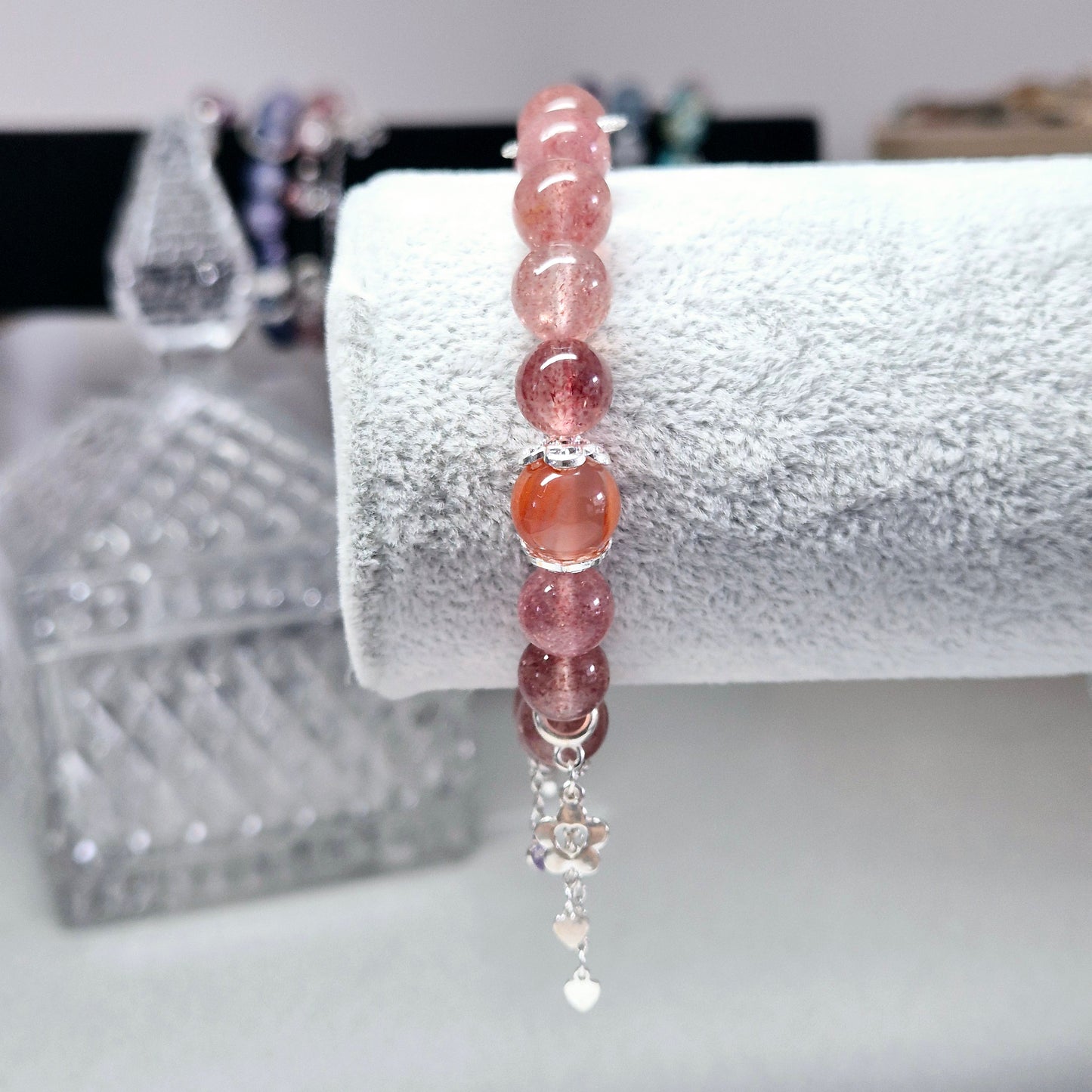 Blush Radiance Bracelet 9mm