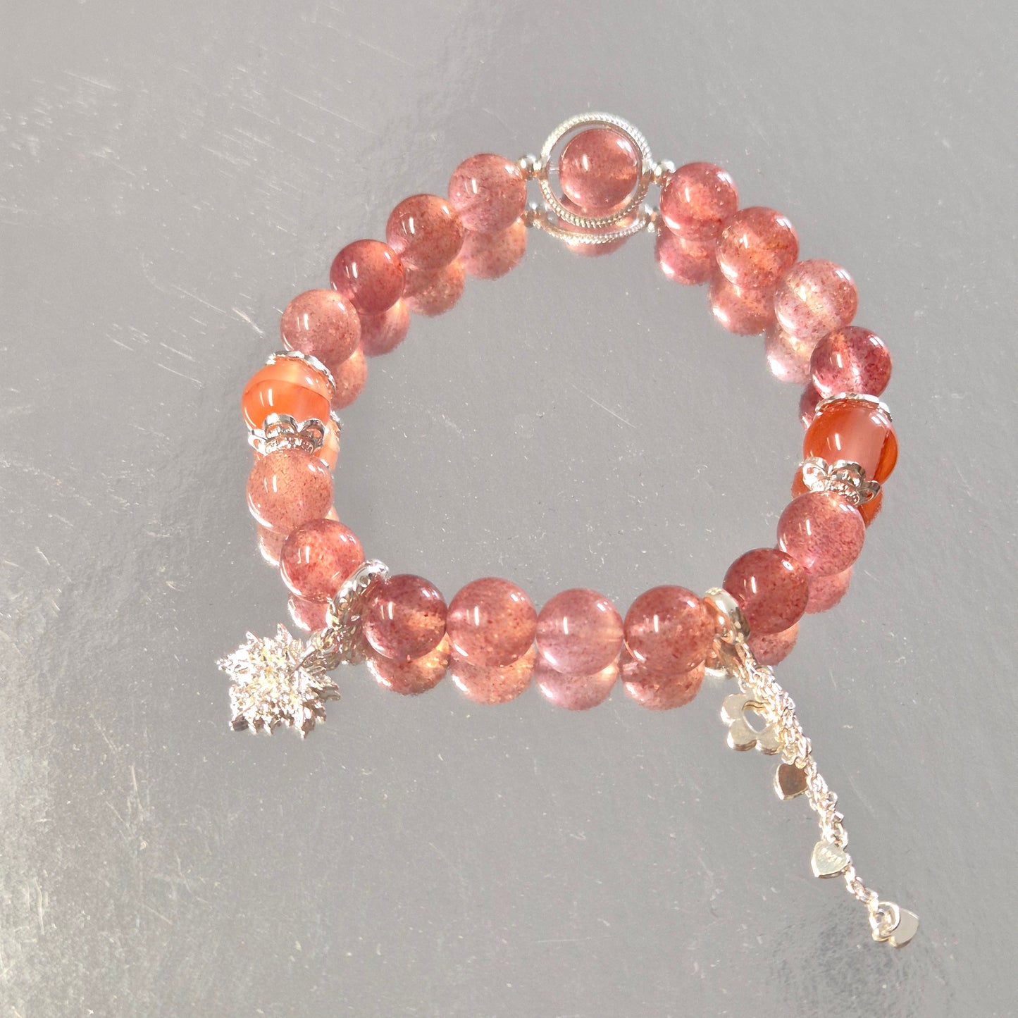 Blush Radiance Bracelet 9mm