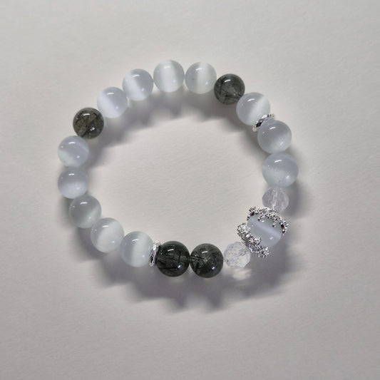 Moonveil Whisper Bracelet 10mm