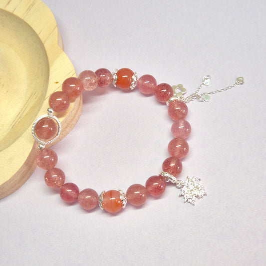 Blush Radiance Bracelet 9mm