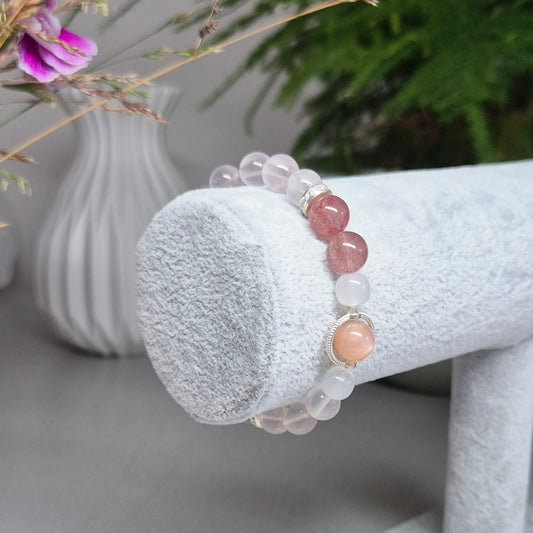 Blush Aura Bracelet 9mm